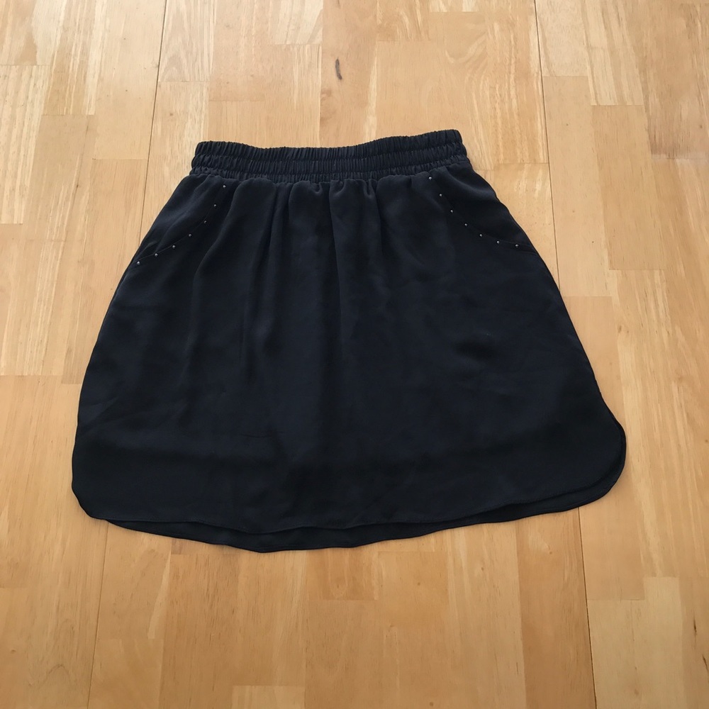 Never Worn Mossimo Black Studded Skirt